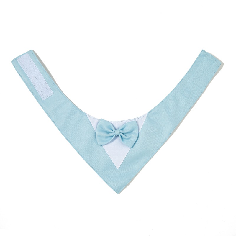 Title 17, Pet Suit Triangular Binder Bow Saliva Towel