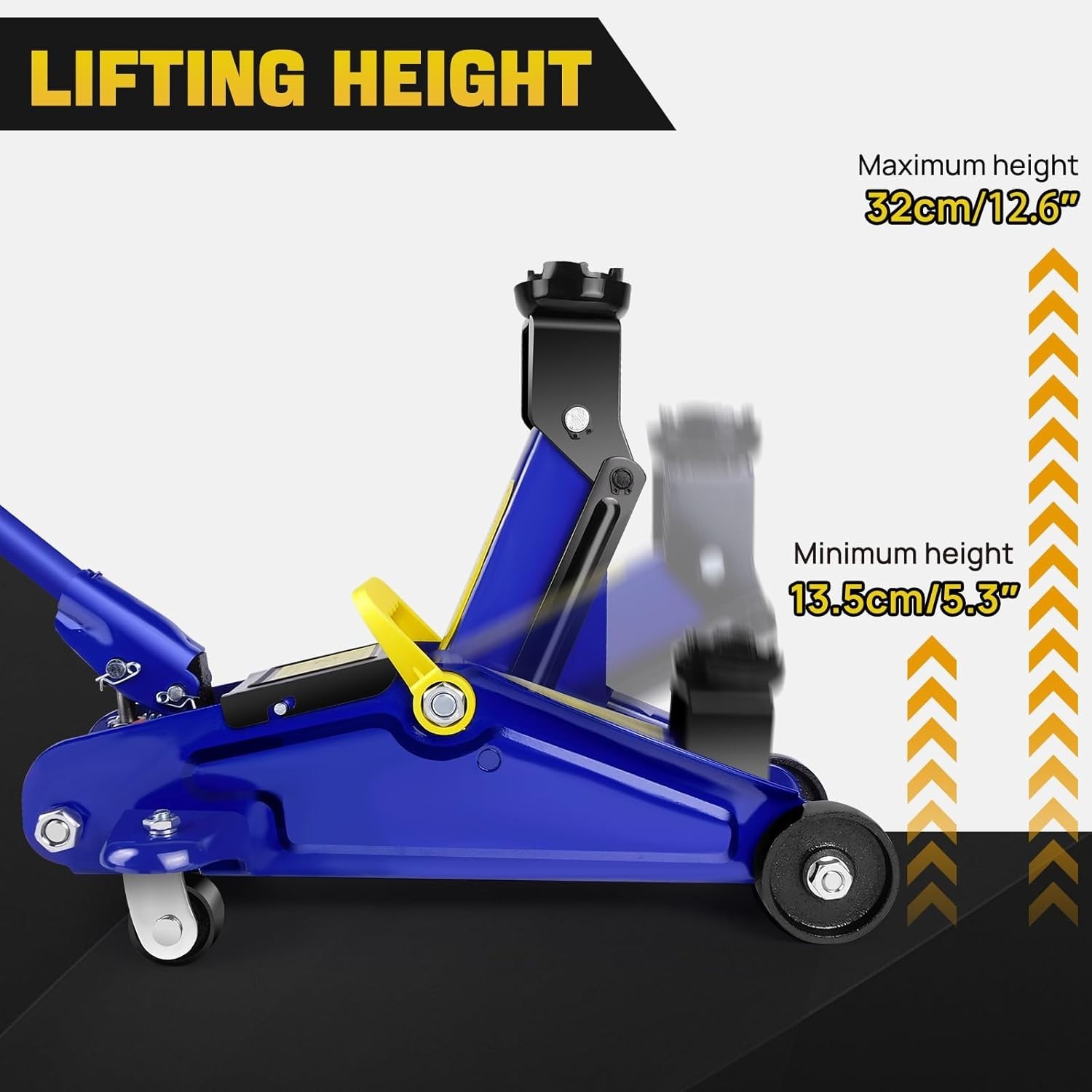 Trolley Jack 2 Ton Tonne Low Profile Hydraulic Floor Lifting Car Van Garage New — image 6