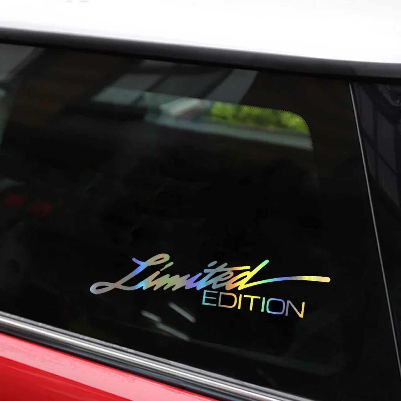 Laser Reflective Car Sticker LIMITED EDITION