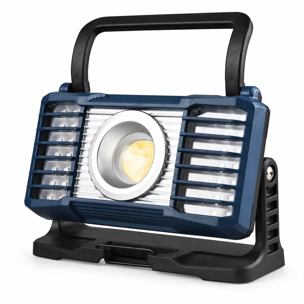 Rechargeable Battery Display Power Bank Function Type C LED Flood Searchlight W880 2 Yellow 1700LM