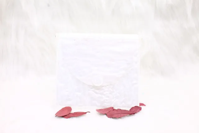 Tortoiseshell Simple Square Evening Bag Clutch White - Shop at LoveMi