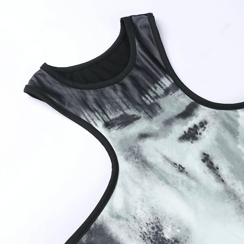 Europe And The United States Trend Personality Street Casual Hundred Short Tops