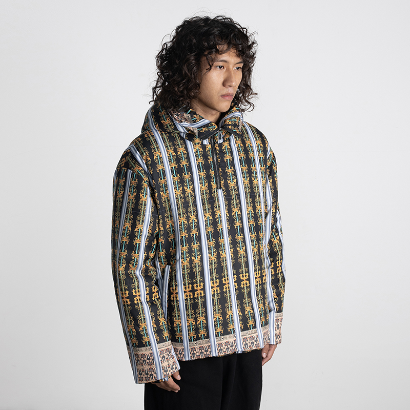 Men's Casual Trend Quilted Print Sweatshirt