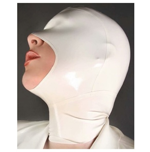 Funny Fashion Personality Latex Mask Party White - Shop at LoveMi
