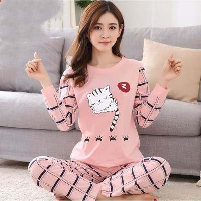 Title 7, Long sleeve pajamas for women in autumn and win...