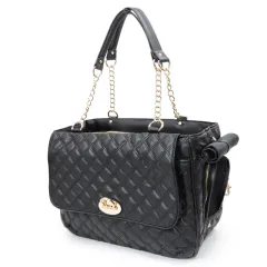 Pet Outing Bag Cat And Dog Cage VIP Teddy Backpack - Black - View 1