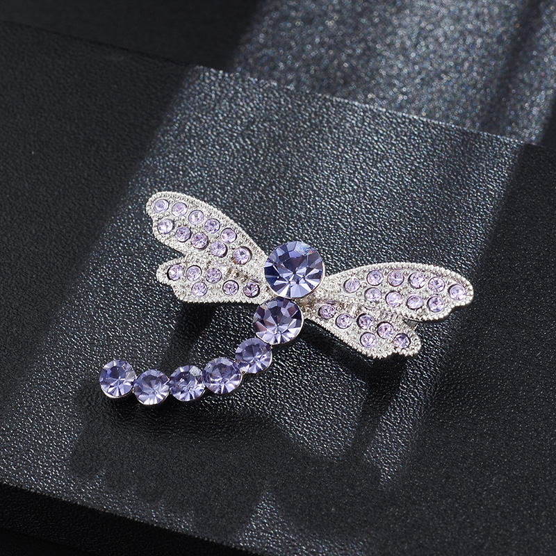 Copper Dragonfly Brooch