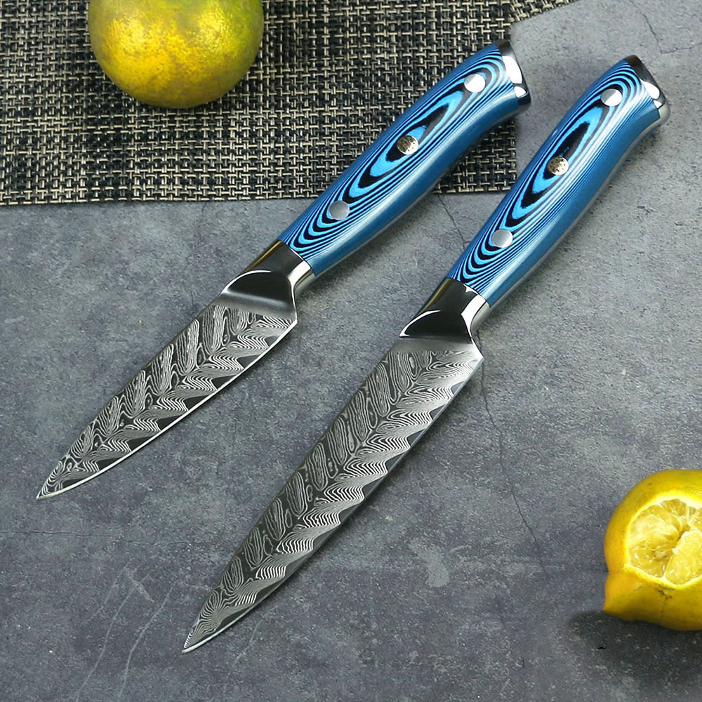 Title 1, Household Damascus Fruit Multipurpose Knife