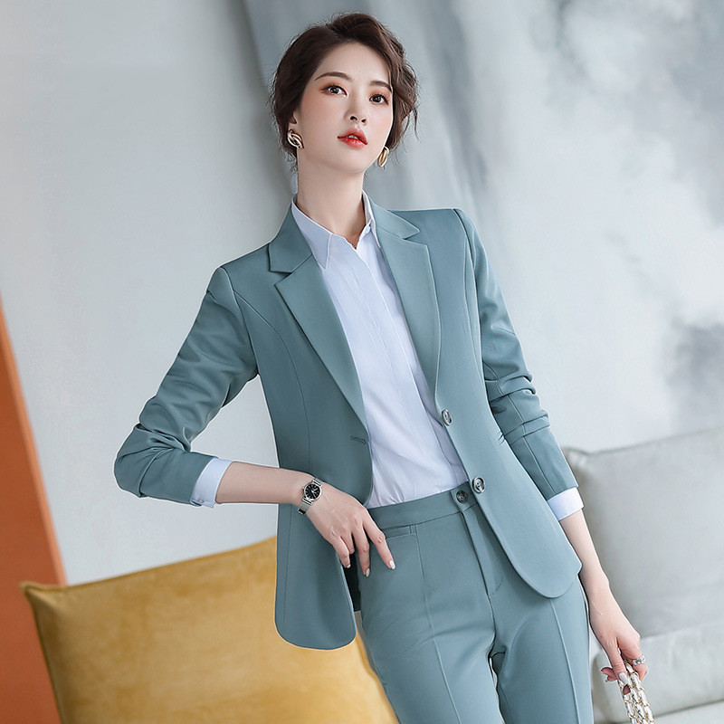 Interview Casual Professional Wear Women's Small Suit Suit Overalls