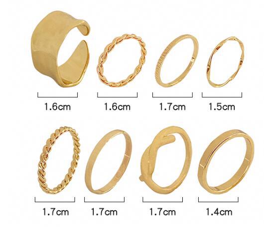 Japanese Light Luxury 8-piece Combo Set Index Finger