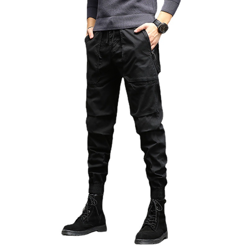 Straight-leg Pants Japanese Street Fashion Tooling Trousers Men's
