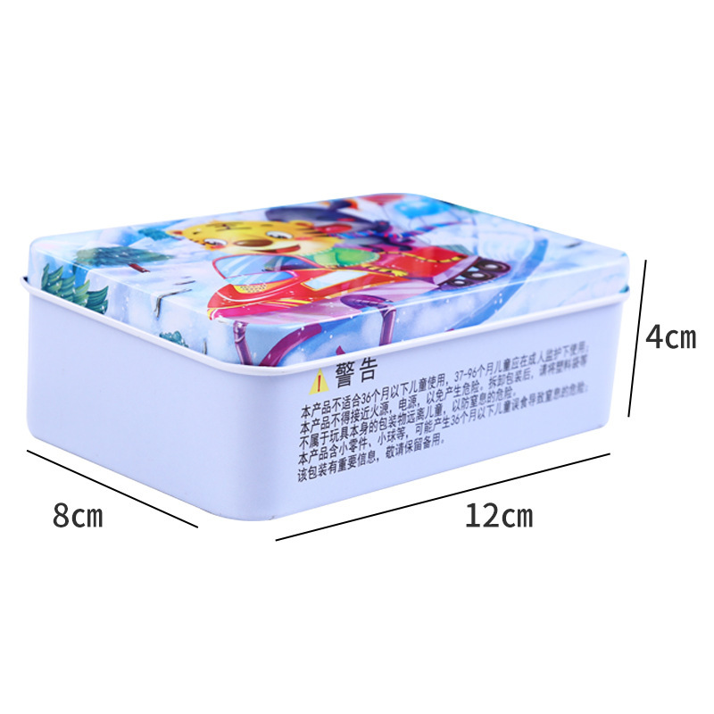 Puzzle 3D en bois 60 pièces — Jeu éducatif Montessori avec boîte 5