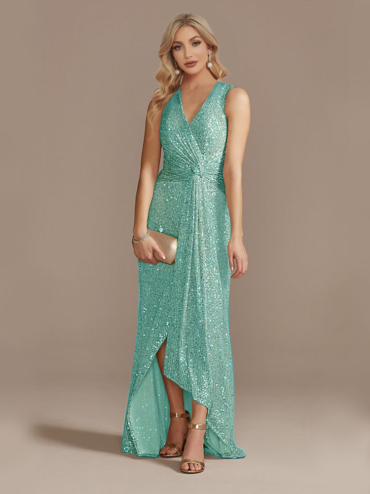 Sequin Twisted Evening Dress, picture 10 of 10