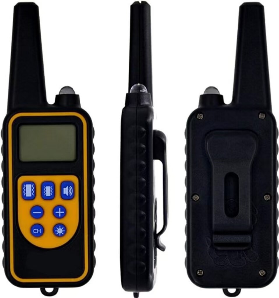800M Electric Pet Dog Training E-Collar Anti-Bark Obedience Remote Control LCD 10