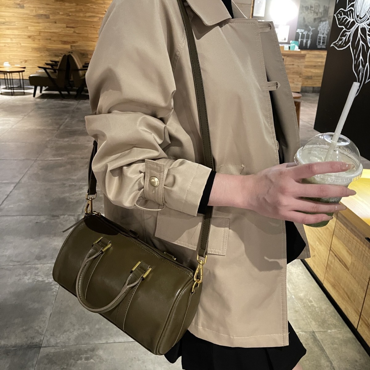 Genuine Leather Melard Vintage Handbag, Cross-Border Women's Bag, Light Luxury Chic Boston Top-Layer Cowhide Shoulder Bag 5