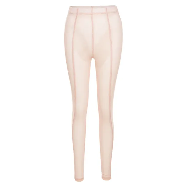 Breathable High Waist Tight fitting Casual Sports Leggings Pink - Shop at LoveMi
