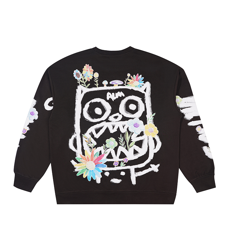 Couple Sweater Mystery Garden Sweater Loose