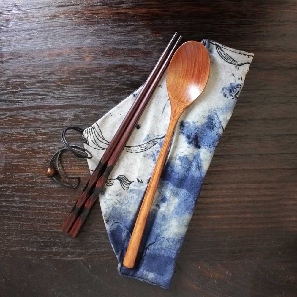 Title 3, Household solid wood wooden spoon and chopstick...