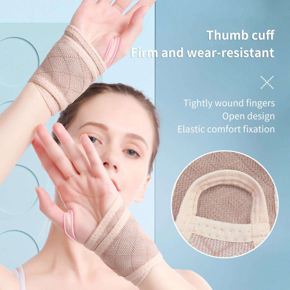 Wrist brace carpal tunnel for men and women fit, lightweight adjustable wrist support brace for tendinitis, sprains arthritis, pain relief, compression wrist wrap for sports, workout and daily use.