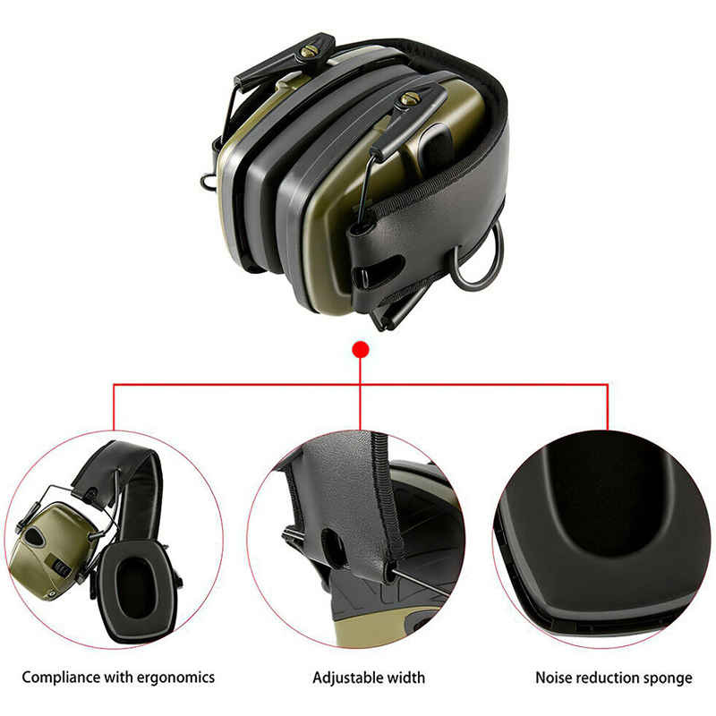 Electronic Ear Defenders Impact Sport Shooting Protect Muffs Anti-noise NEW — image 9