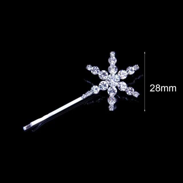 Rhinestone Word Clip Star Moon Shiny Bridal Hairpin - Shop at LoveMi