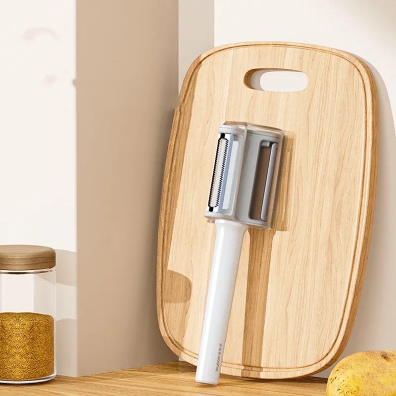 Stainless Steel Peeler Fruit Potato Shredding Three In One Kitchen Tools – image 4