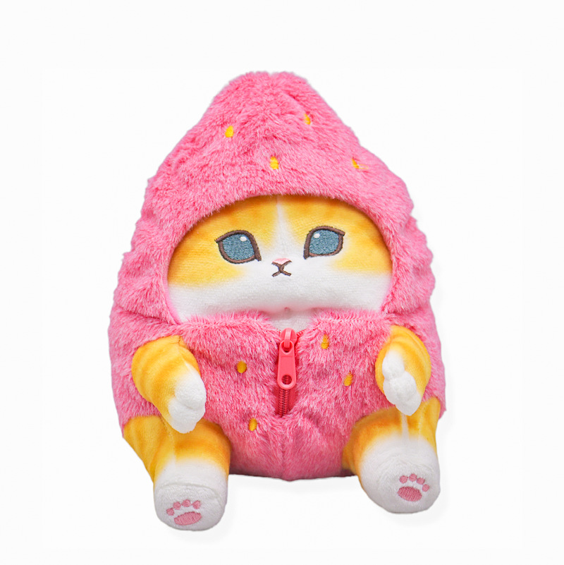 20cm Strawberry Cat