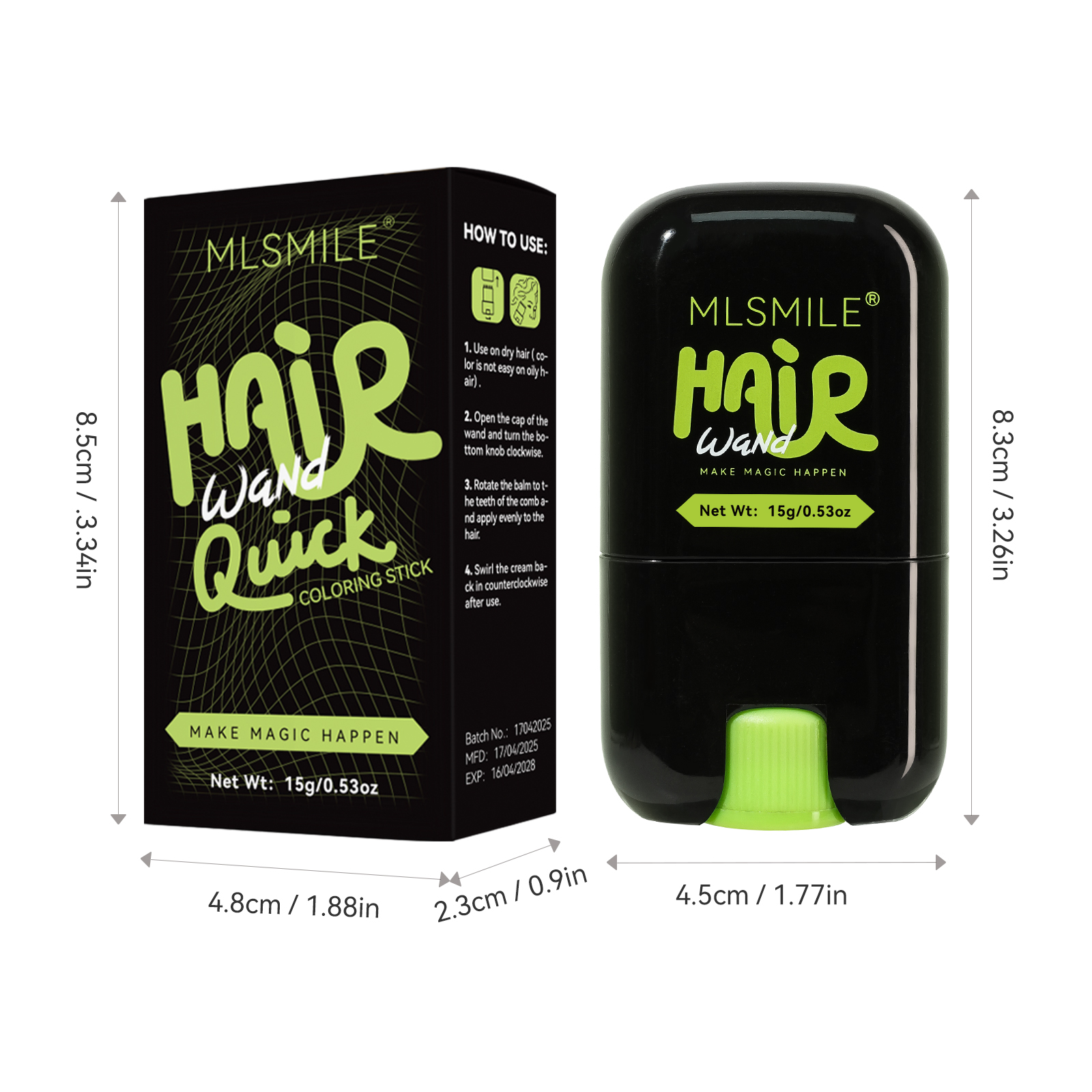 Hairstyling Wand-comb 11