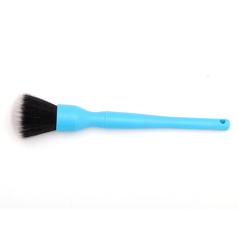 Car Interior Cleaning Brush Round Head Blue Long - Shop at LoveMi