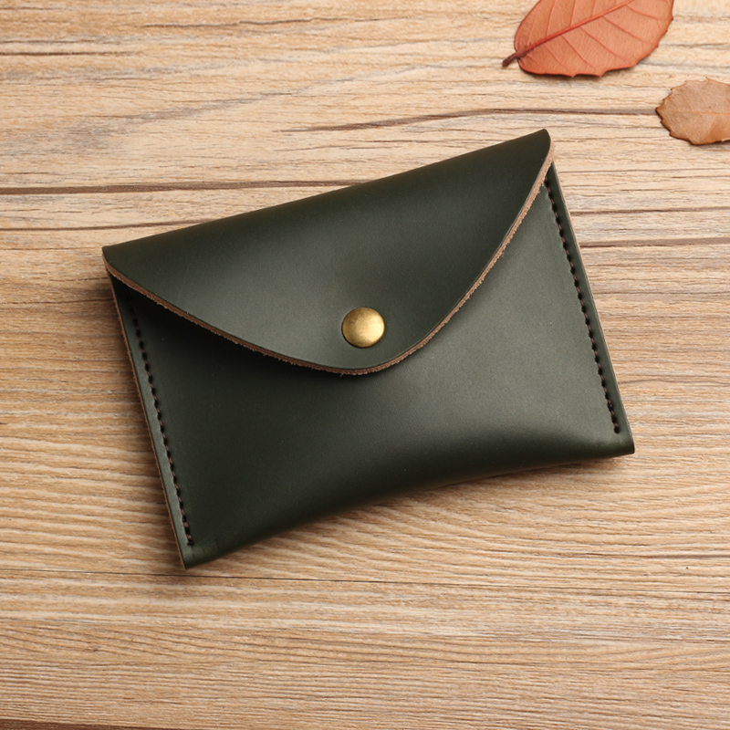 Women's Genuine Leather Retro Coin Bag Card Bag Driver's License Bag Tide