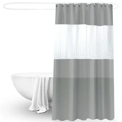 Splicing Translucent Waterproof Mildew Proof Bathroom Bath Shower Partition