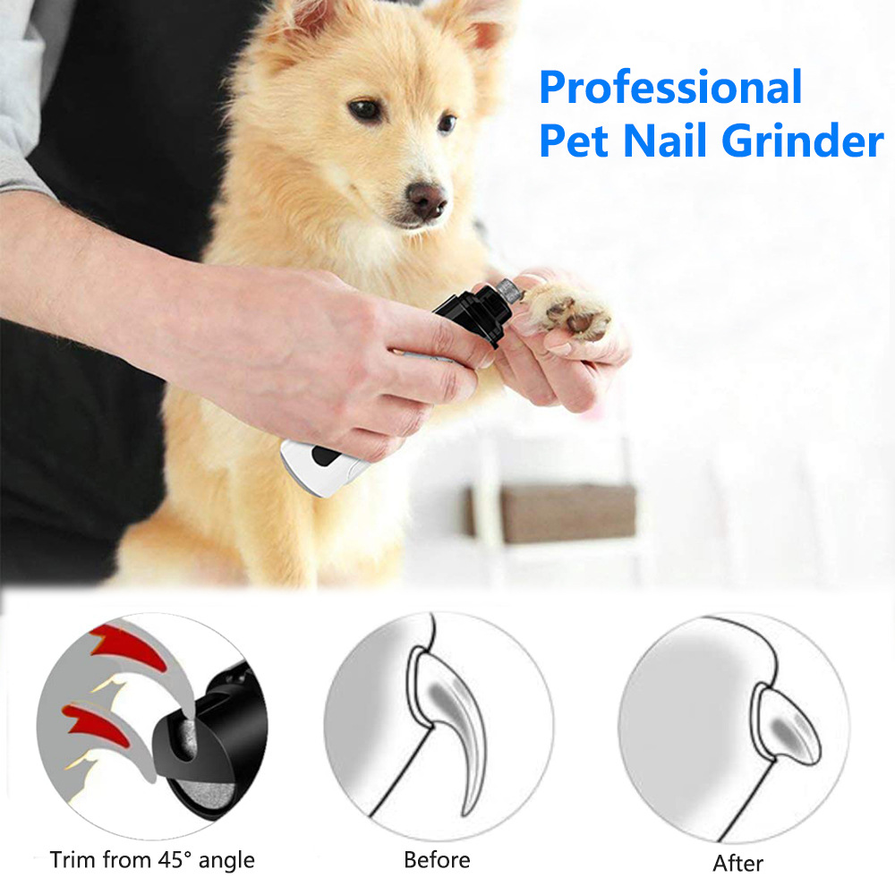 Title 6, Electric Dog Nail Clippers Grinders Rechargeabl...