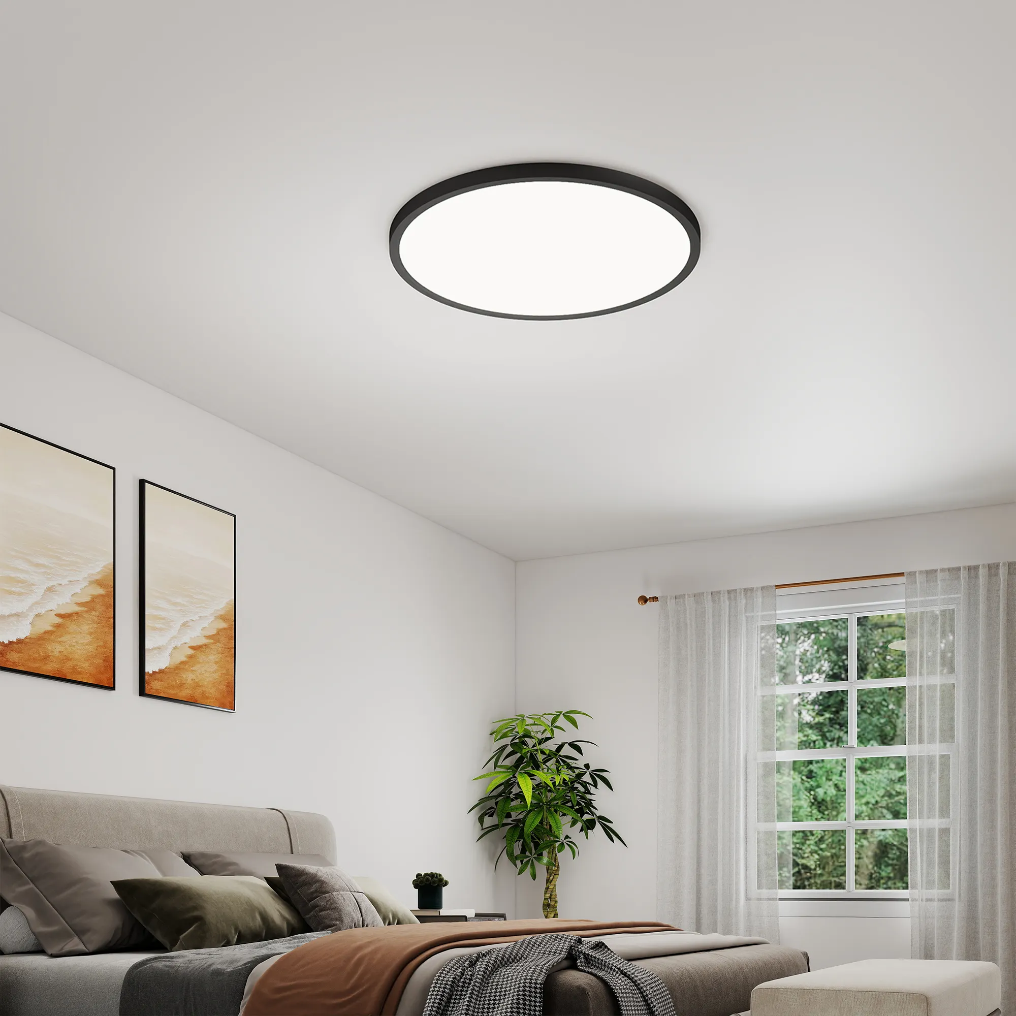 4 PACK Flush Mount LED Ceiling Light