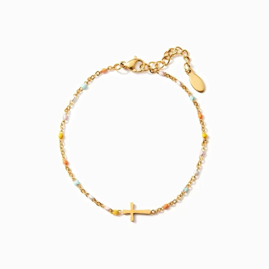 Women's Simple And Fashionable Cross Bracelet