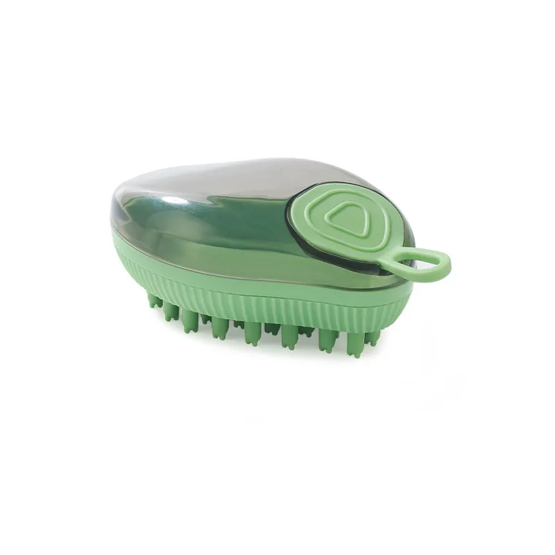 Styling Pet Silicone Shower Brush - Green