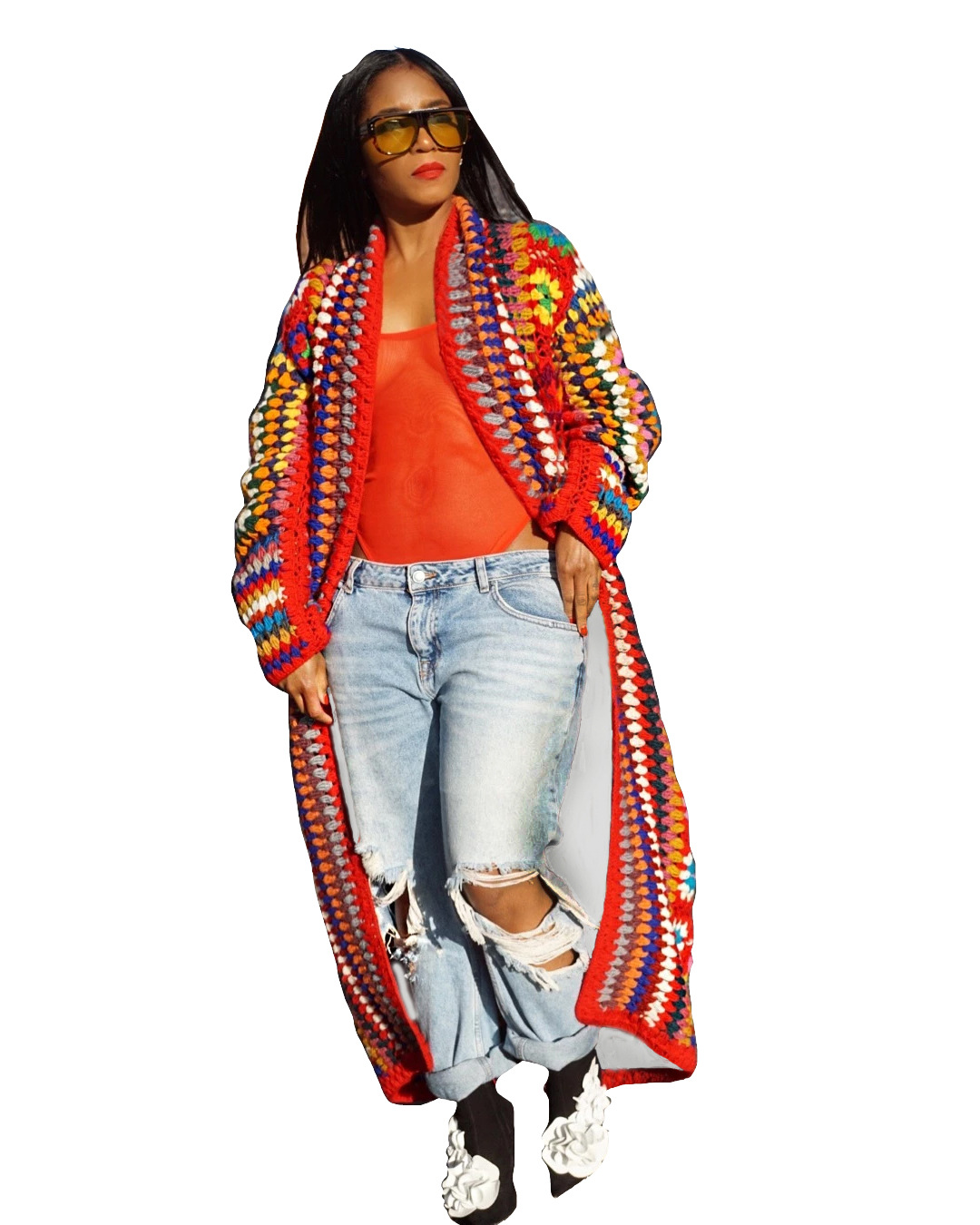 Women's Fashion Casual Digital Print Windbreaker Jacket