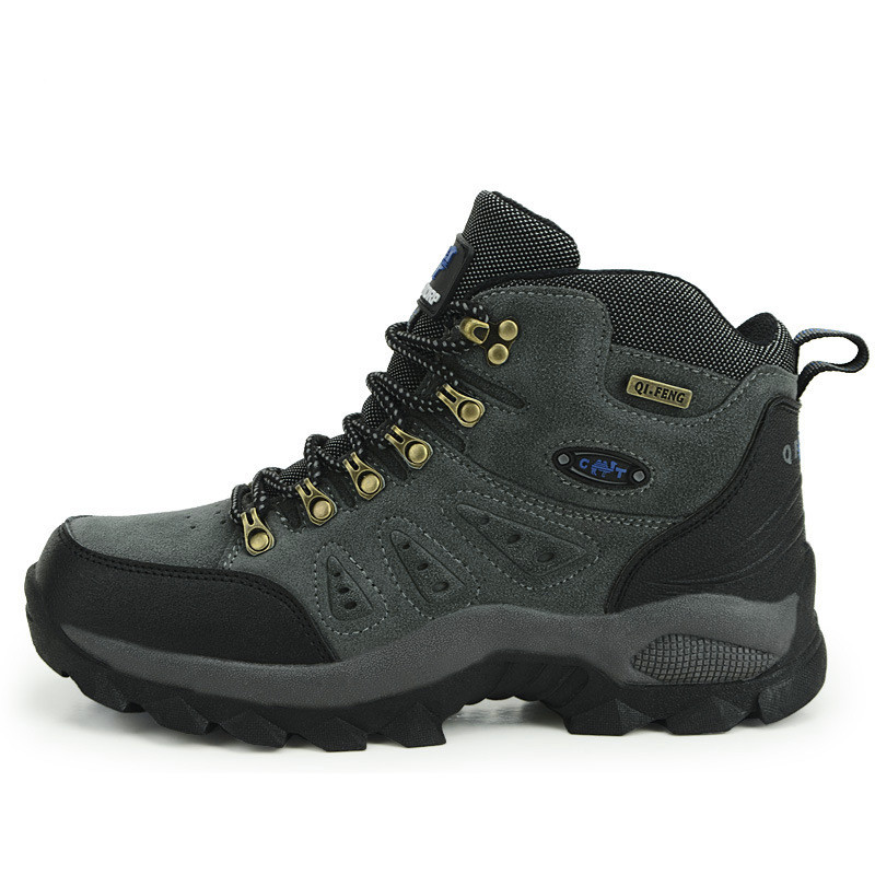 Title 2, Autumn and winter high top outdoor hiking shoes