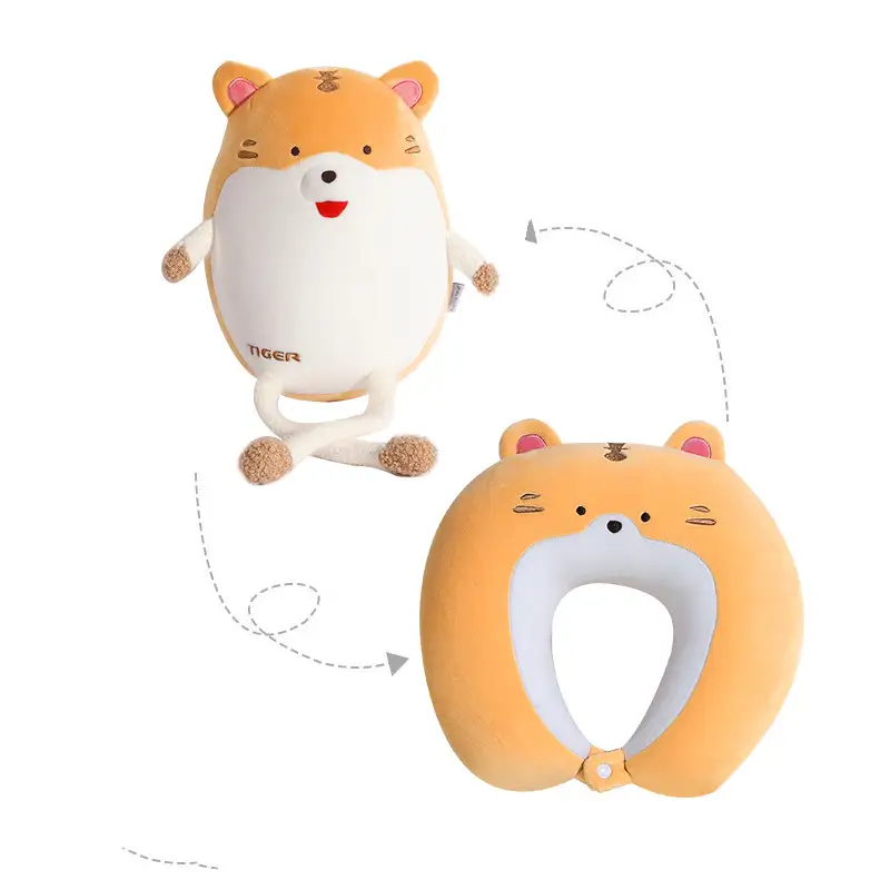 Deformation Dual-purpose Cartoon U-shaped Neck Pillow
