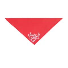 New Christmas Saliva Towel Dog Holiday Headscarf - Red - View 1