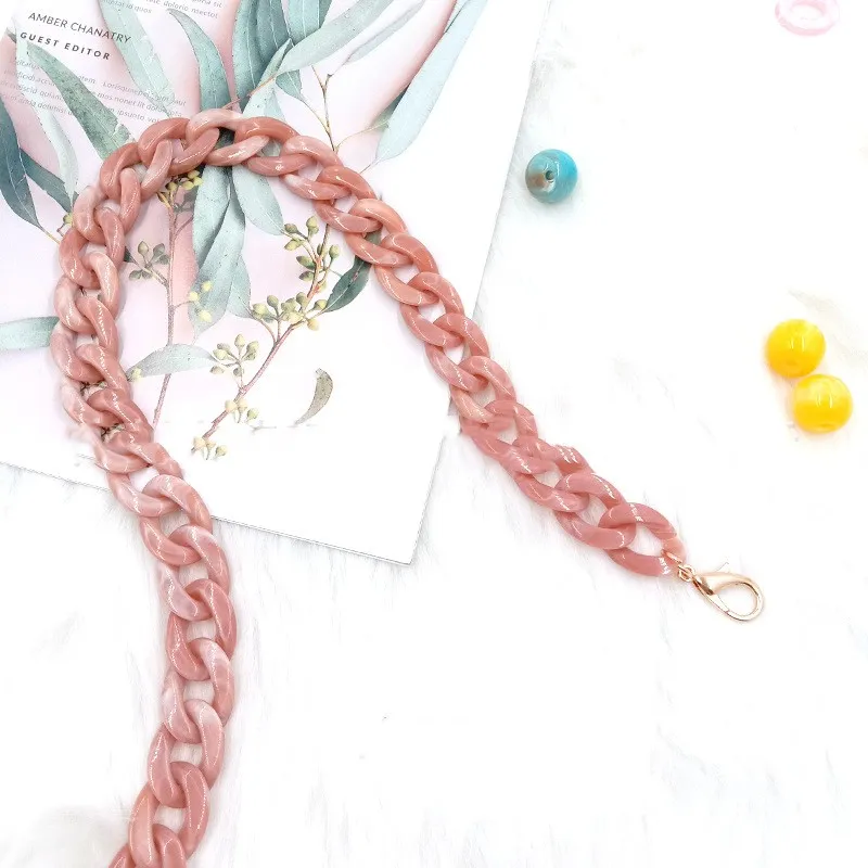 Resin-covered Chain Bag Chain – image 10