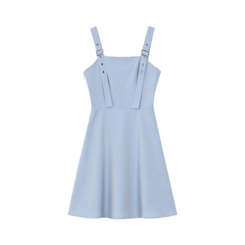 Design Suspender Skirt Korean Girl Dress Shirt