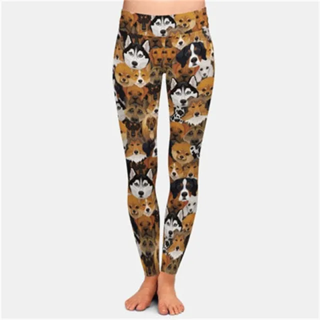 Women's Fashion Print Comfortable Slim fit Leggings - Shop at LoveMi