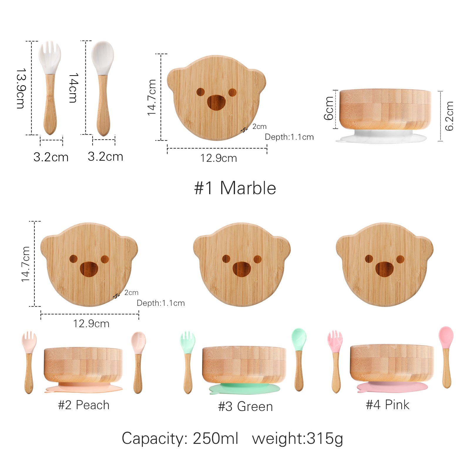 4987a82e dfeb 4690 b6c0 74a856d870be - Baby Bamboo And Wood Supplementary Food Bowl Training Meal