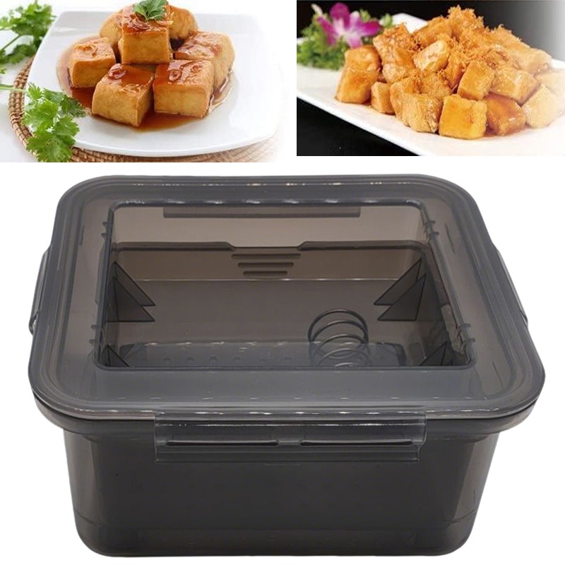 Tofu Press Maker Built-In Drainage Drainer Water Removing Tool — image 10
