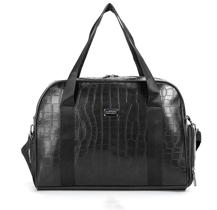 PU Vintage Leather Waterproof Dry And Wet Separation Black - Shop at LoveMi