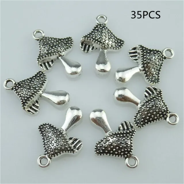Mushroom Pendant Antique Silver Jewelry Accessories Silver - Shop at LoveMi