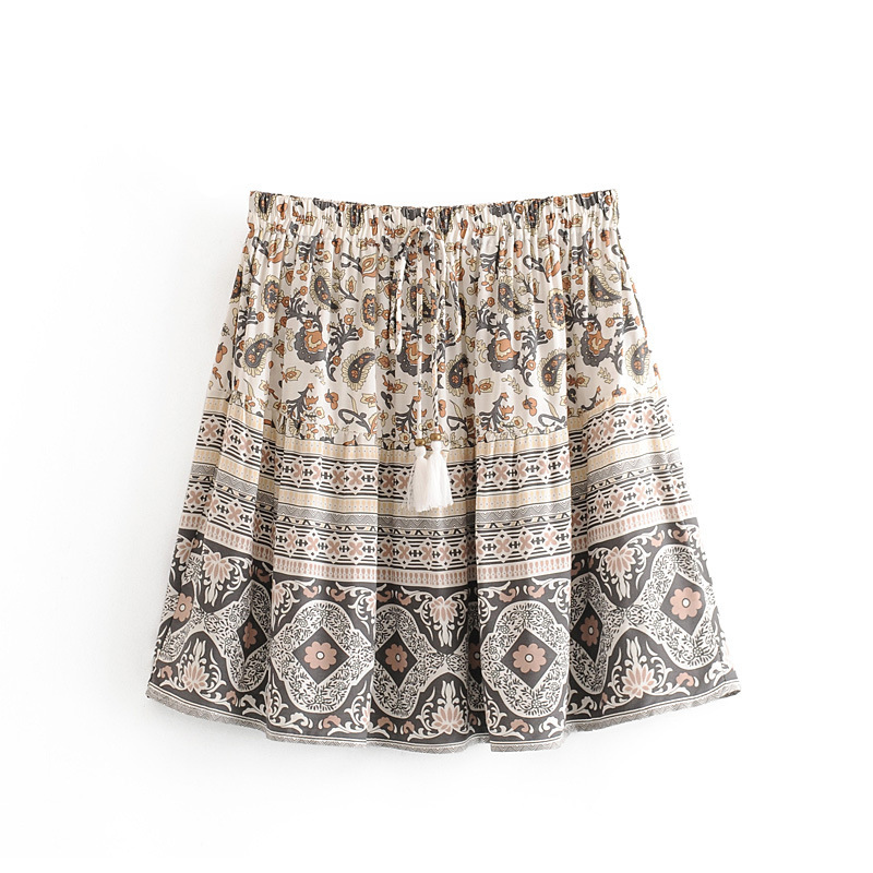 Title 6, Rayon fringed positioning skirt for comfort and...