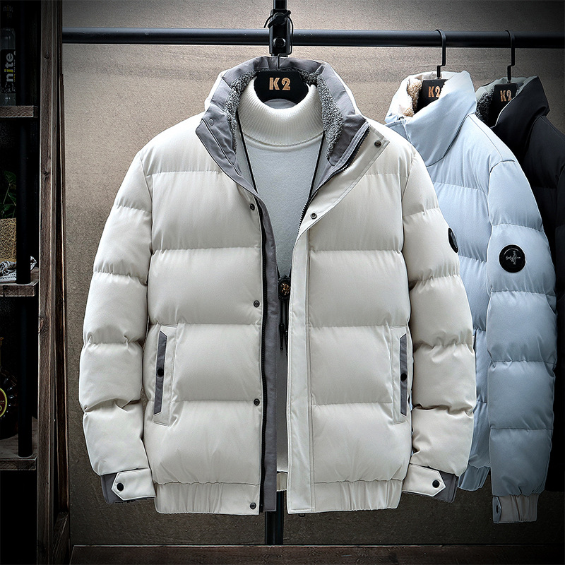 Men's Padded Jacket Trendy Youth Bread Clothes