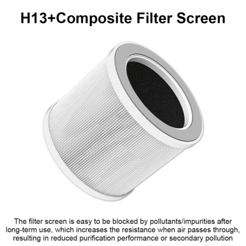 Air Purifier HEPA Filter PM Pet Home Freshener Odor Dust Smoke Remover Cleaner