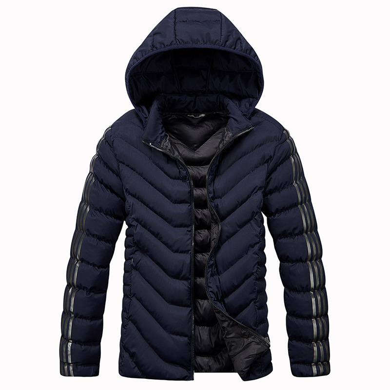 Title 5, Hooded Fashion Casual Warm Down Padded Jacket